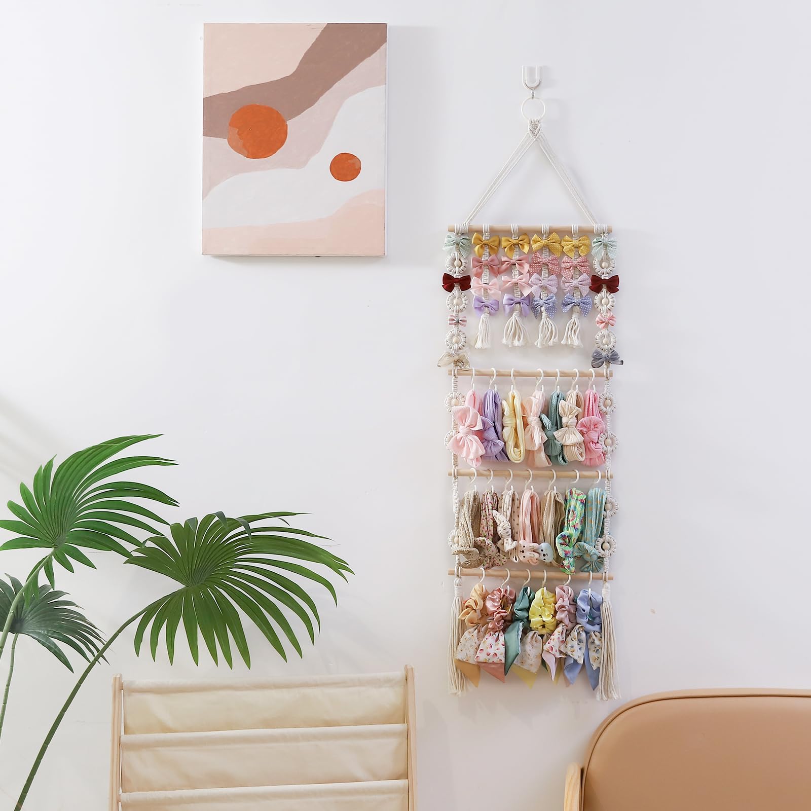 GRDYEAAR space-saving organizer, 51 inches tall maximizes wall space