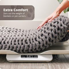 Greater Goods Digital Pet Scale with wiggle-detector handles active pets confidently