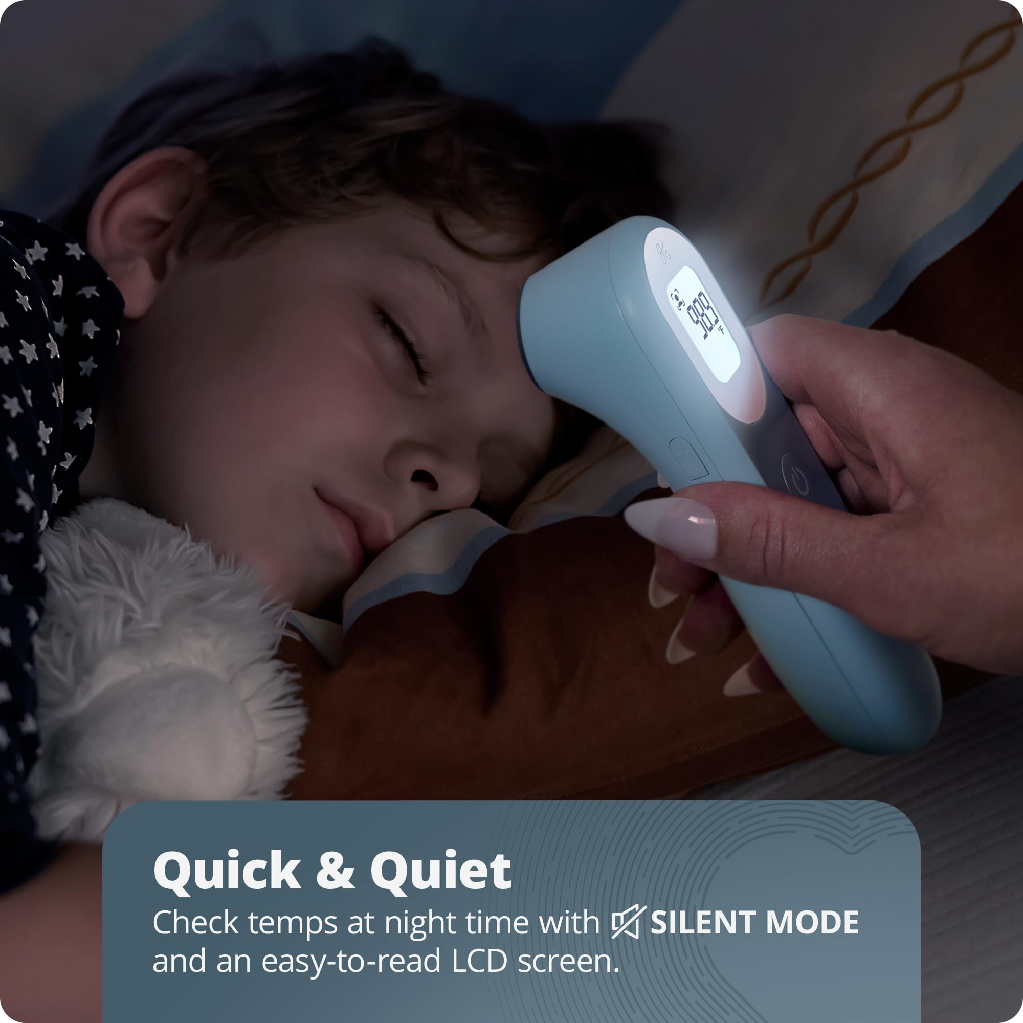 Greater Goods memory stores up to 30 readings for health tracking