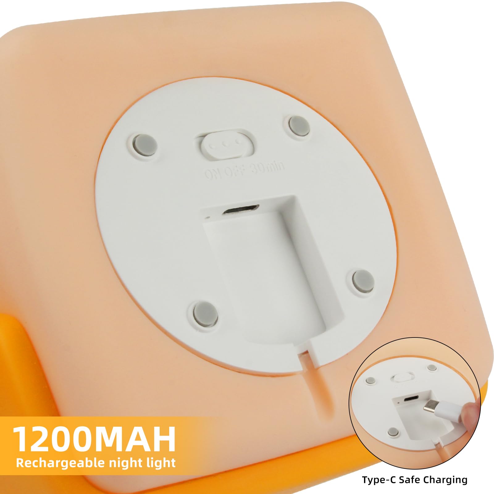 Green Convenience Night Light battery indicator helps gauge remaining power
