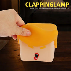 Green Convenience Night Light soft silicone character for playful decor