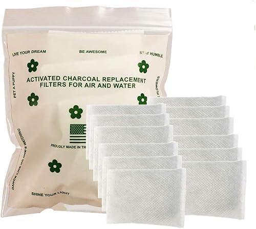Green Piece diaper-pail deodorizer charcoal sachets pack demonstrates natural odor absorption for nurseries.