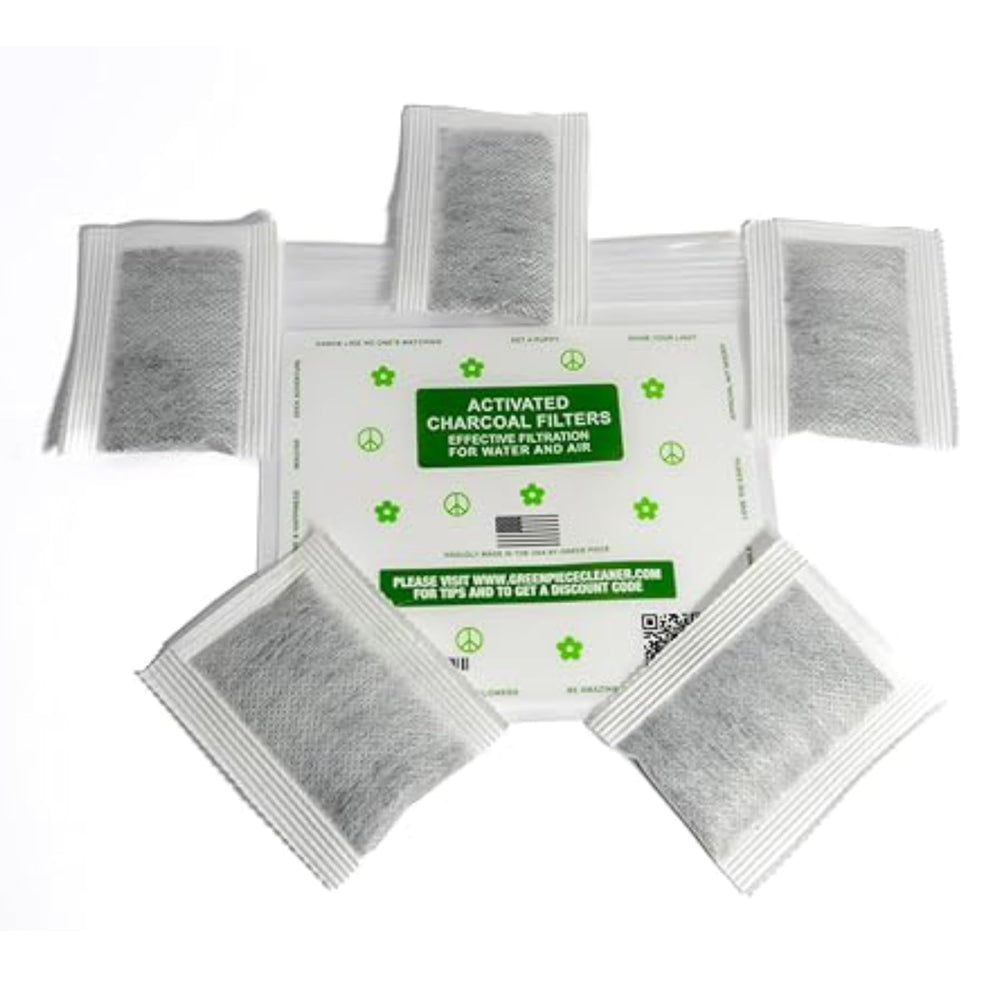 Green Piece diaper pail deodorizer pack-4 free-one keeps nursery smelling fresh.