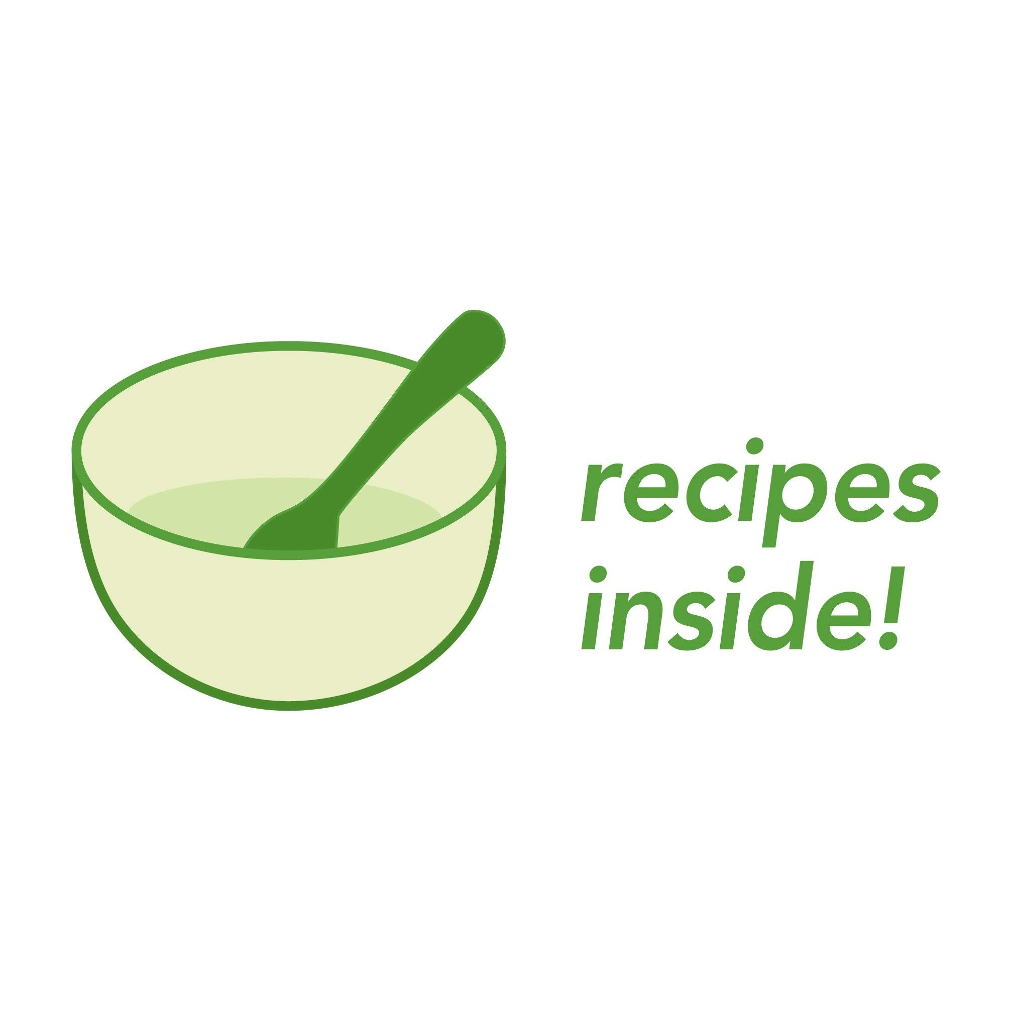 Green Sprouts Fresh Baby Food Mill producing fresh puree in a serving bowl.