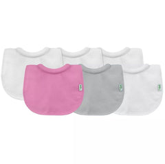 Green Sprouts Stay-Dry Milk Catcher Bib collar absorbs milk to help prevent rashes