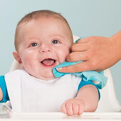 Green Sprouts organic cotton muslin hypoallergenic blue berry small, designed for delicate skin and daily cleansing.