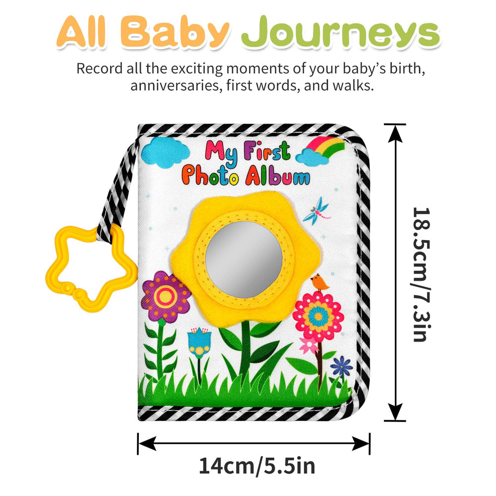 Grekos gift-ready baby shower photo album—perfect keepsake for family moments.