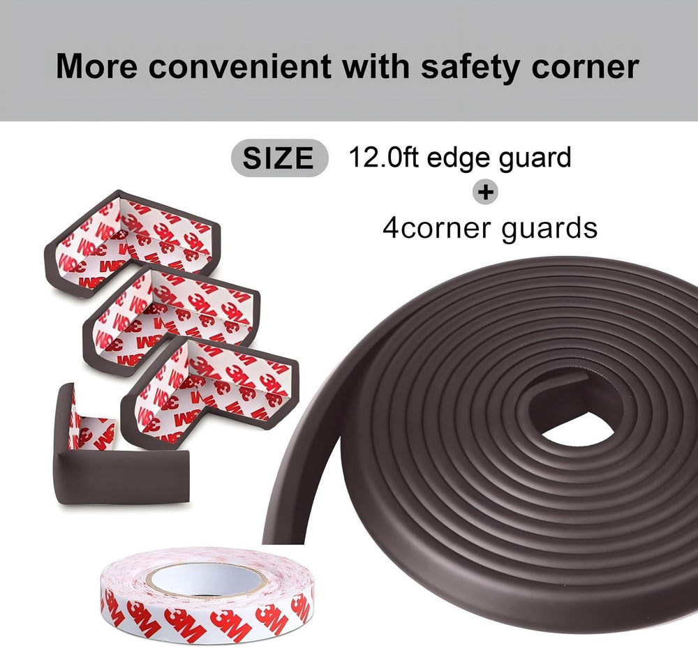 grelex 3m adhesive edge strip sticks firmly to tables.