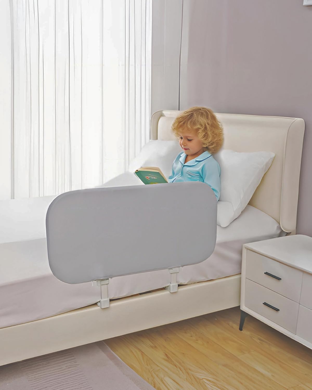 Grelife travel bed rail rust-resistant steel frame for durable daily use