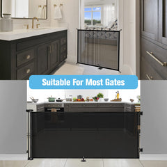 GRENFU adjustable ties reduce gaps between gate and floor.