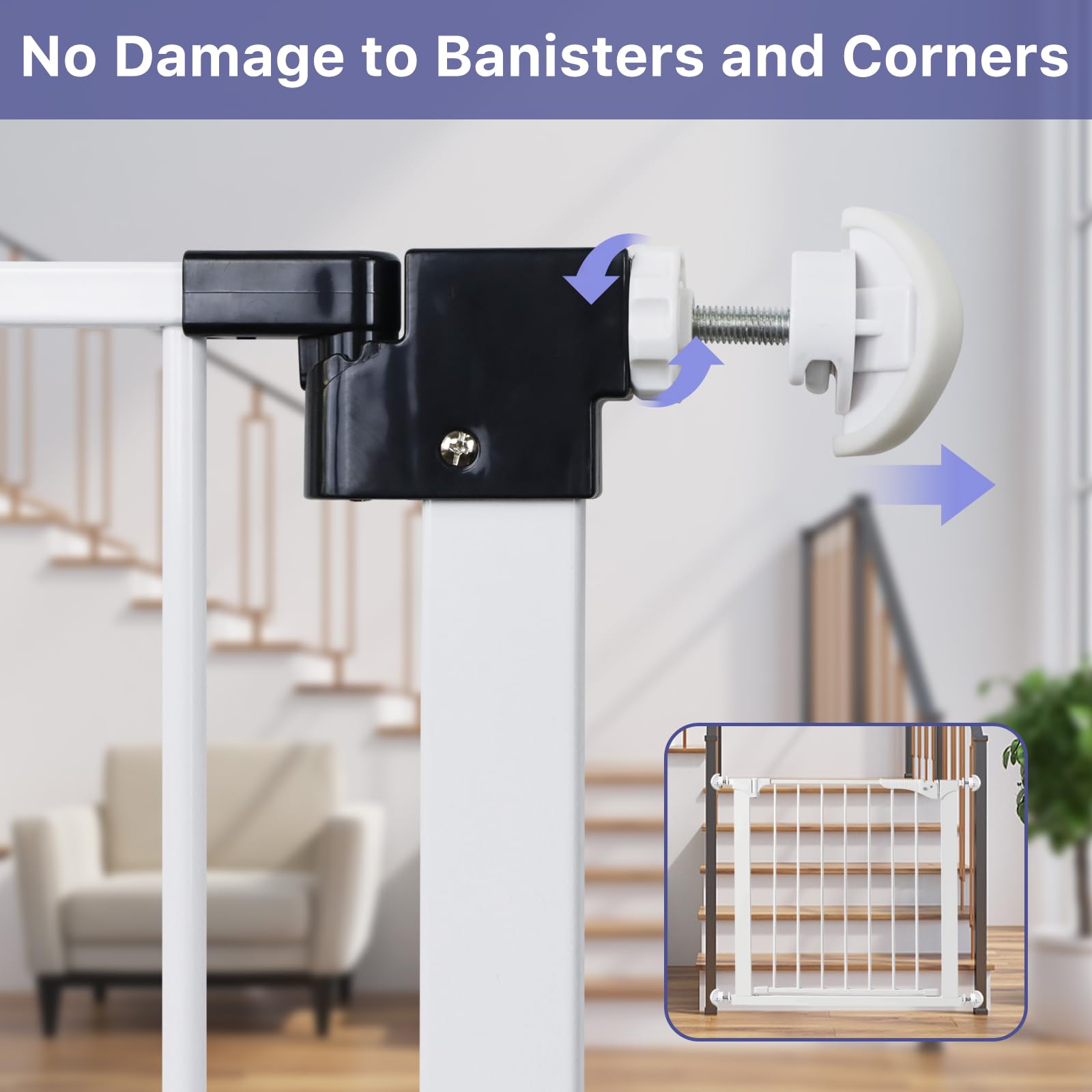GRENFU easy no-tools installation lets you attach adapters quickly on existing spindles