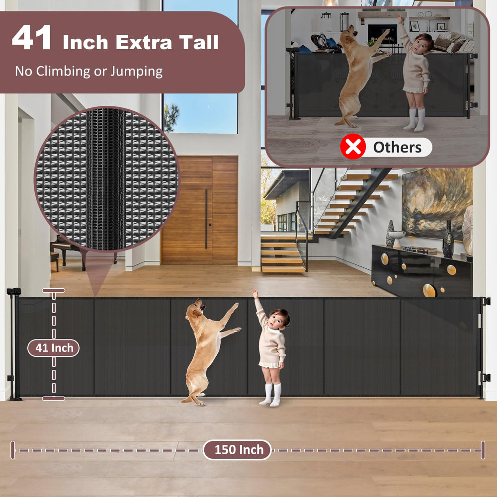 GRENFU space-saving retractable design in a doorway