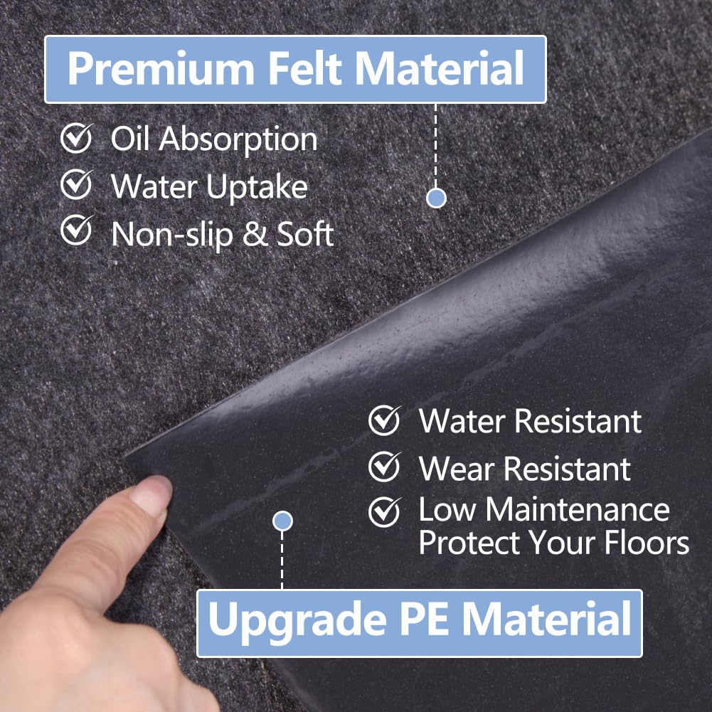 GRETJOB felt top layer absorbs dust and moisture to protect clothing