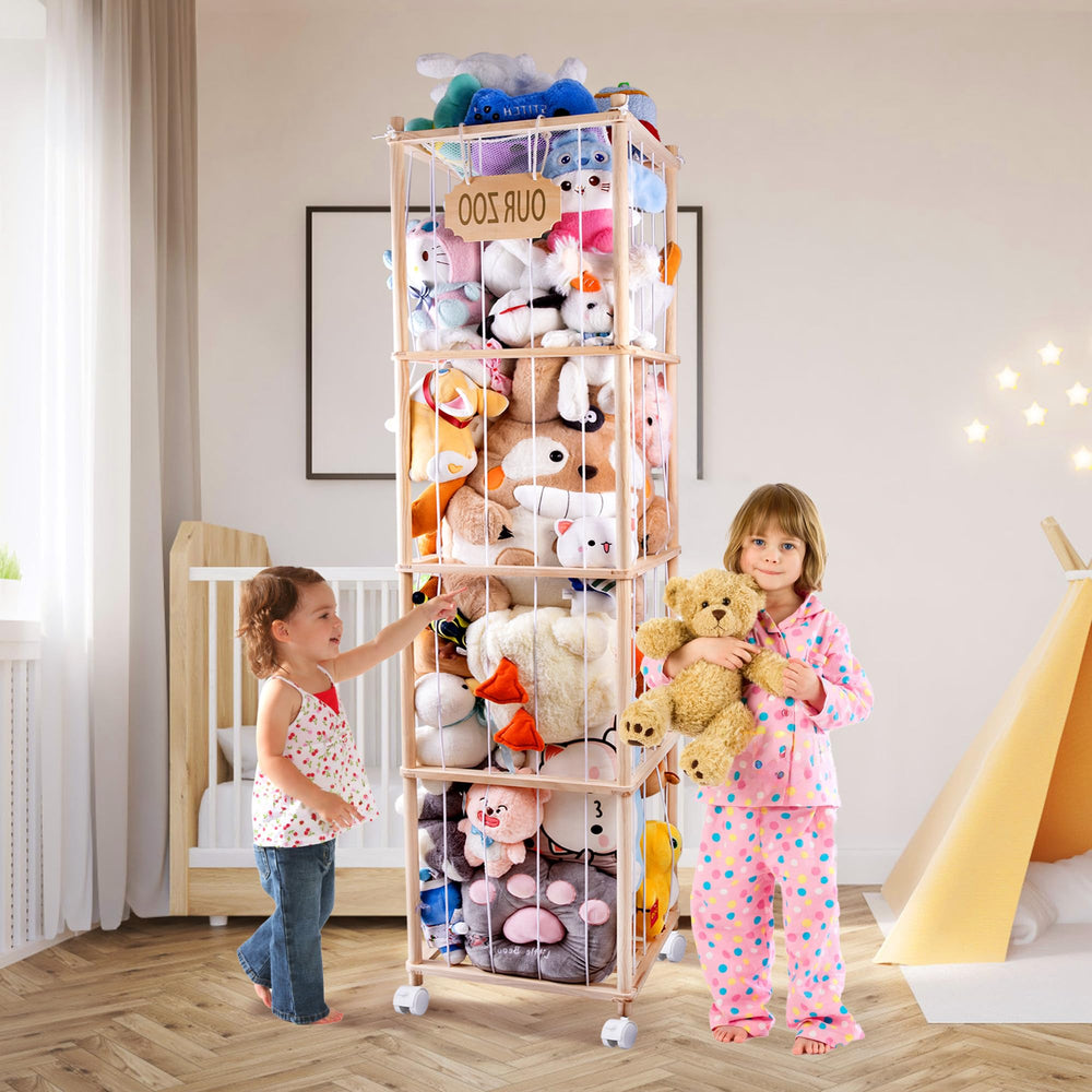 GRETJOB decor-friendly storage blends with nurseries, playrooms, and living spaces