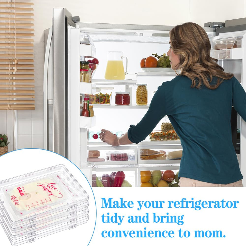 GRETJOB space-saving design fits standard freezers and fridges.