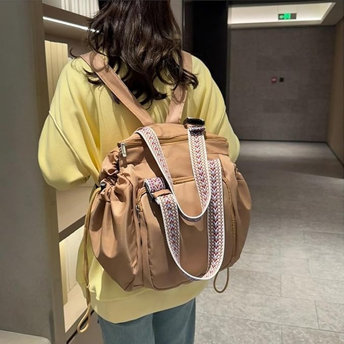 Grluvxo travel organizer bottle pockets keep beverages secure on the go.