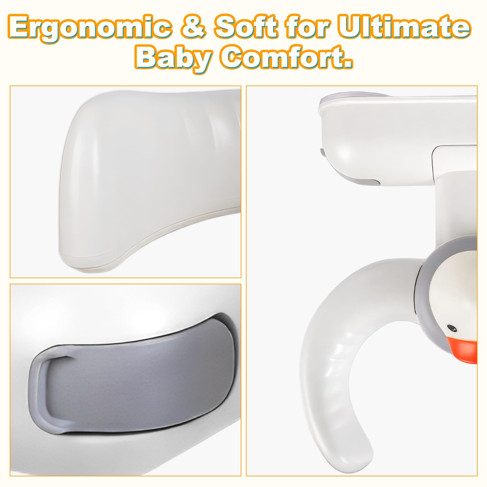 Grnpeak hands-free bath stand frees your hands for washing.