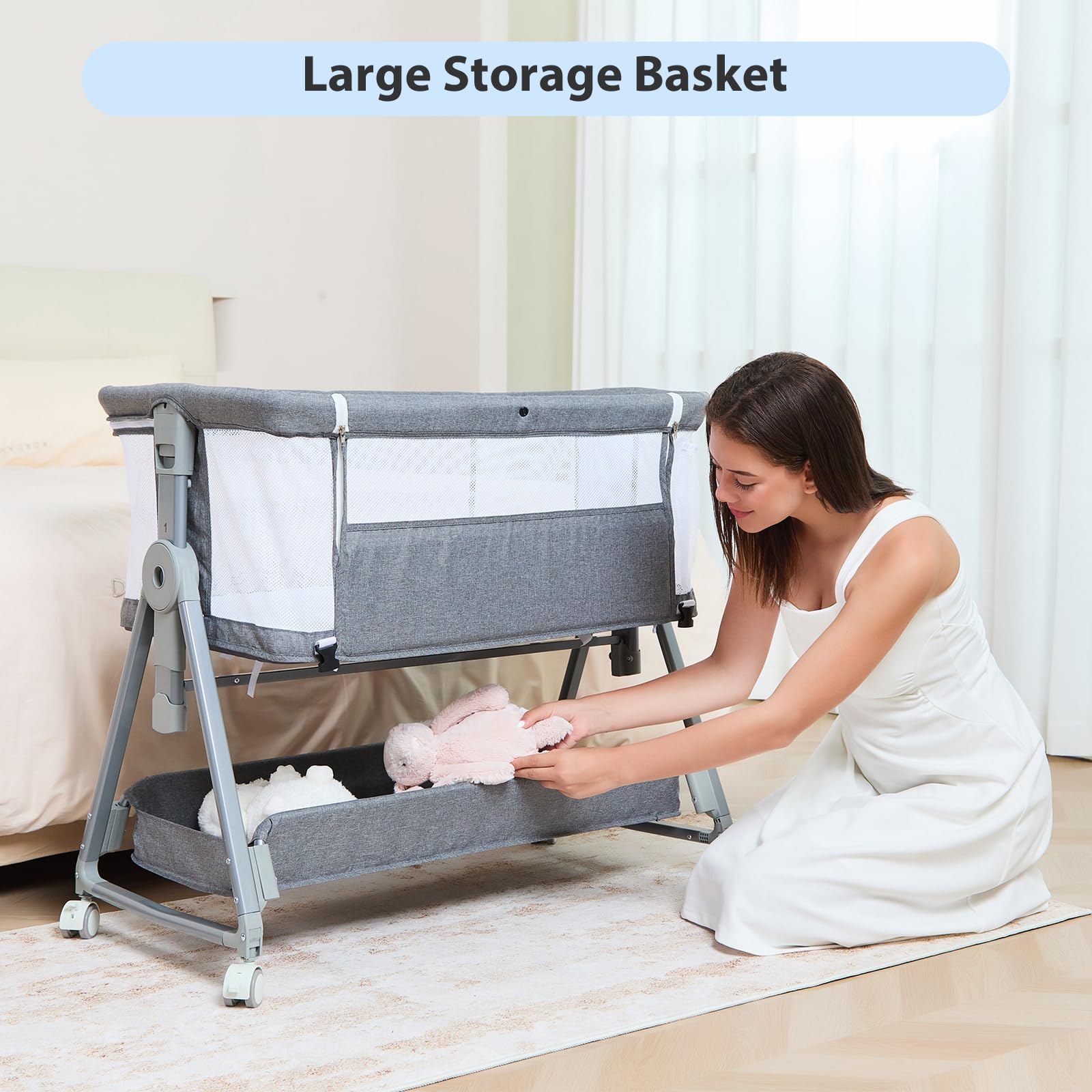 Grobeybees wheels and storage demonstrate mobility and organization