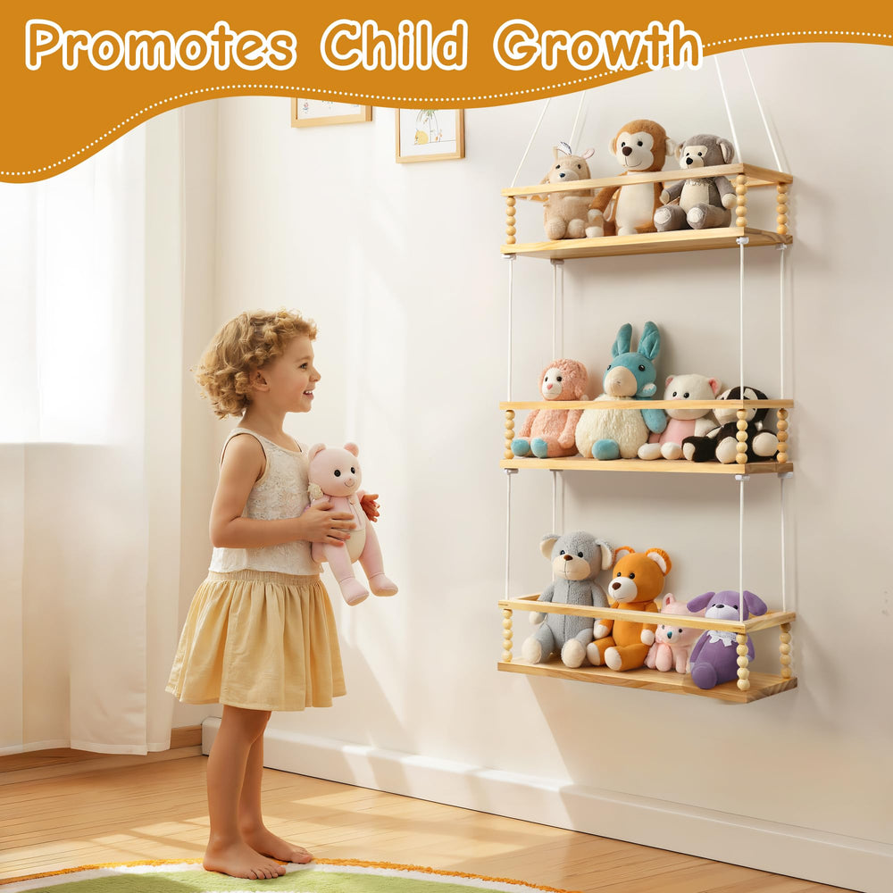 Gronda soft rope light provides gentle nighttime ambiance for kids.