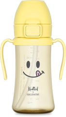 GROSMIMI Knotted flip-top lid close-up showing spill control for toddlers.