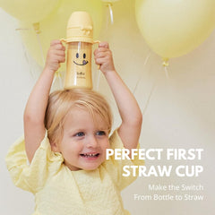GROSMIMI Knotted spill-proof action for on-the-go sipping.