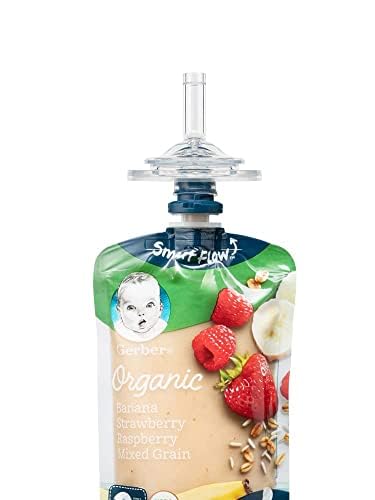 GROSMIMI Stage 2 straw works with wide-neck bottles for versatility.