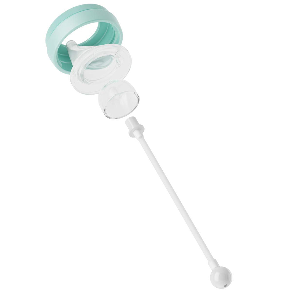 GROSMIMI Weighted Kit in any-angle drink pose demonstrates feeding flexibility.