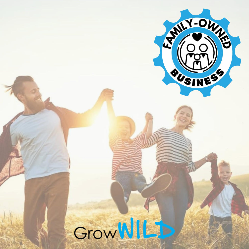 Grow Wild packaging highlights quick-use, tidy organization for a busy nursery.