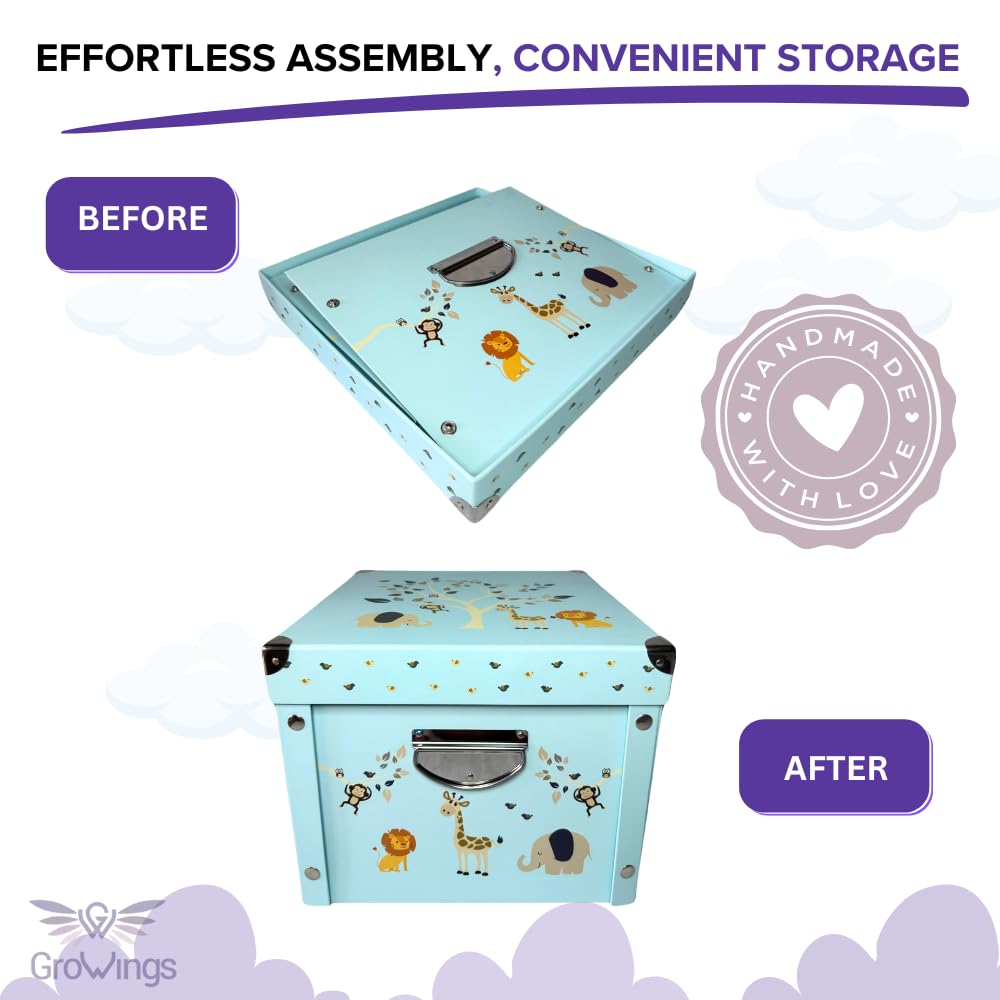 GroWings keepsake box makes a thoughtful baby gift to help organize memories.