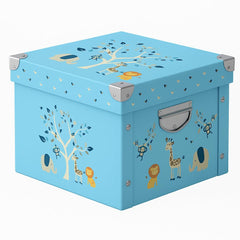 GroWings baby keepsake box large storage holds newborn outfits and mementos.