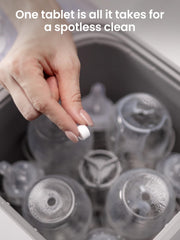 GROWNSY tablets work with all bottle washer brands for versatile cleaning.