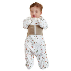 GROWNSY transitional swaddle starfish arms provides gentle arm support for longer, calmer sleep.
