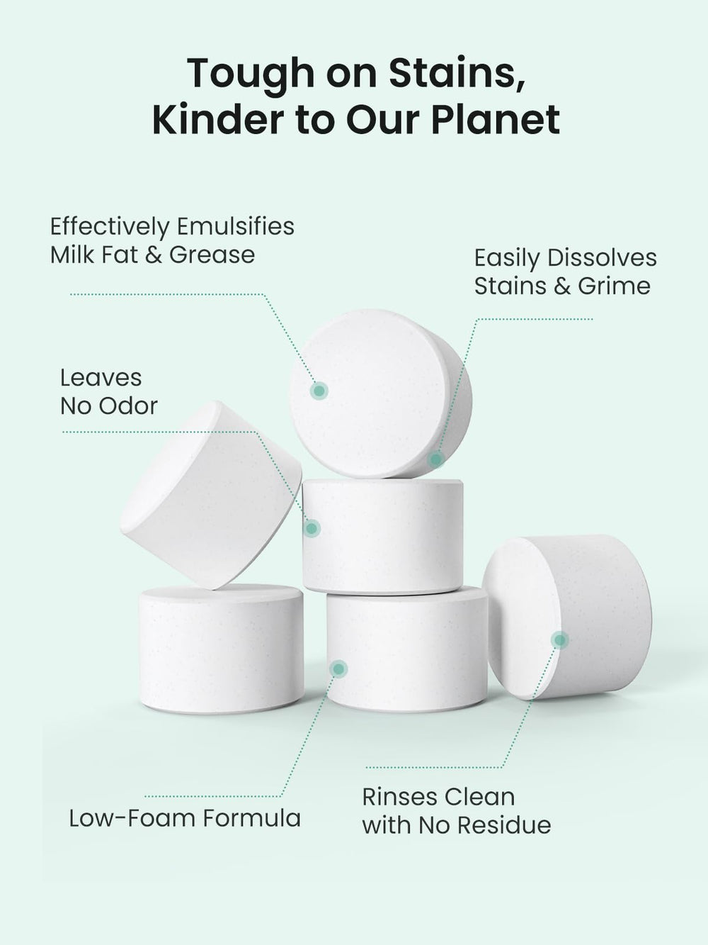 GROWNSY travel-friendly packaging preserves cleaning power while on the go.