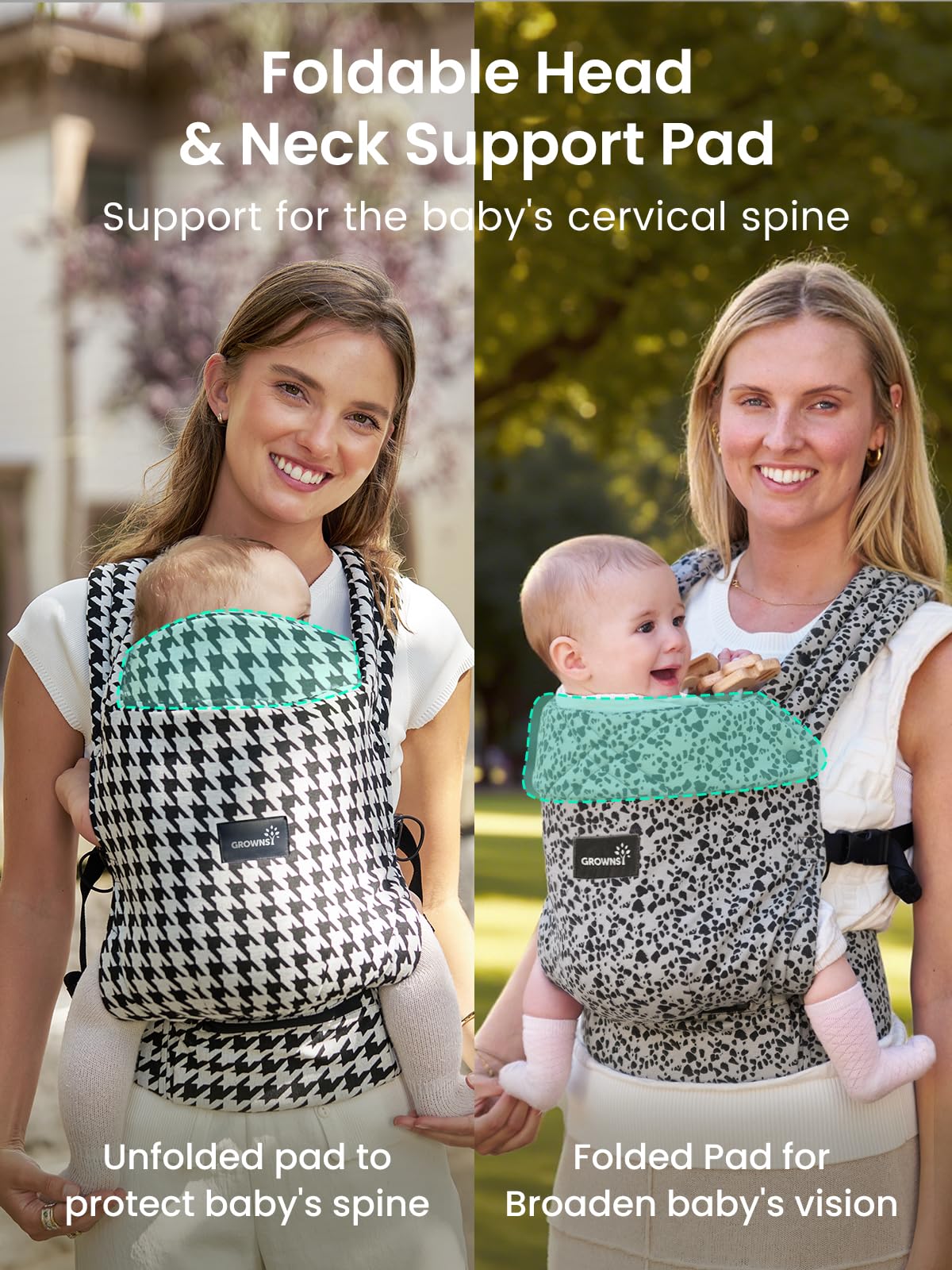 Growns-y waist strap and back support reduce caregiver fatigue