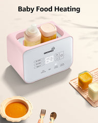 Grownsy baby-food jar heating mode keeps meals warm