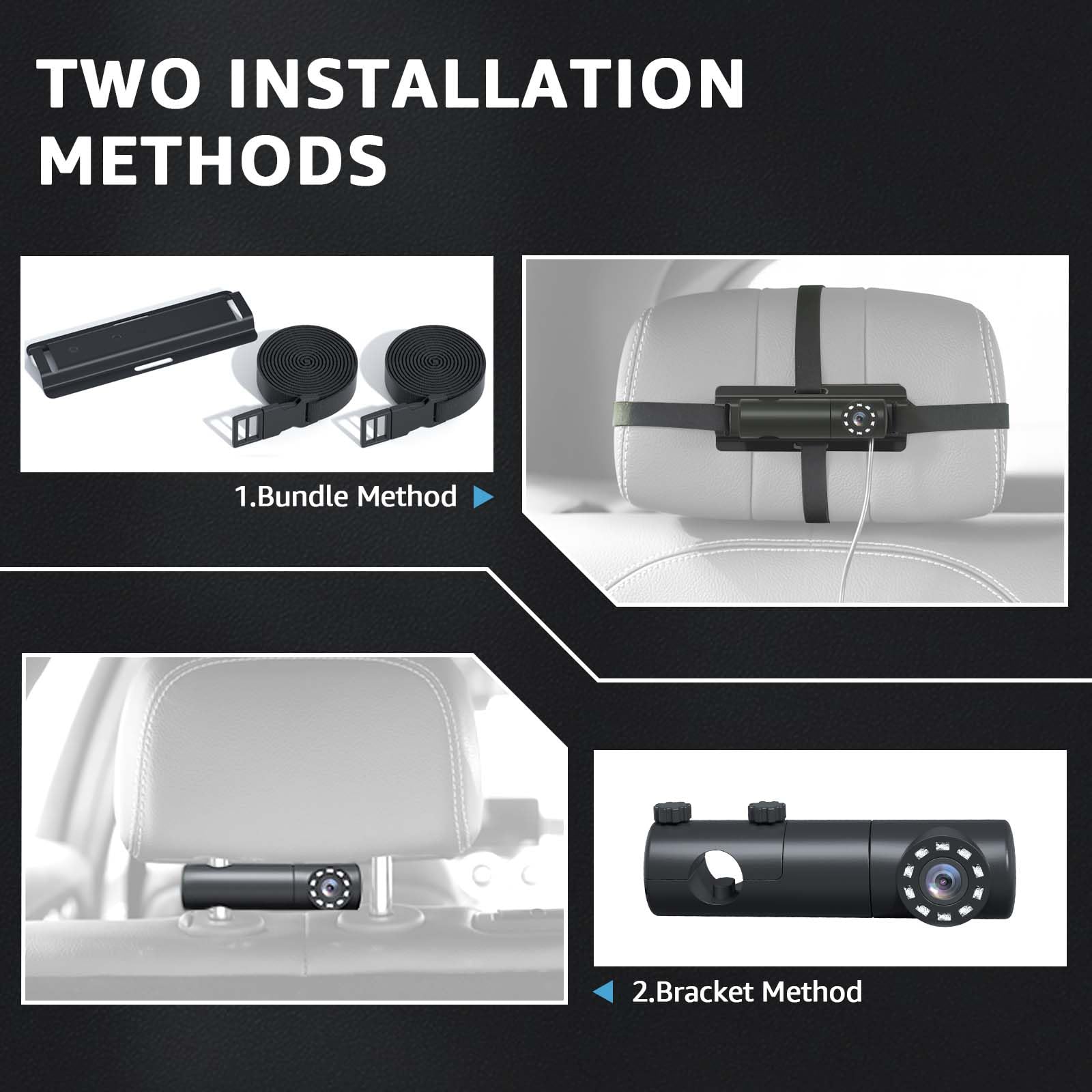 Grownsy backseat monitor view lets you observe your baby from the driver’s seat.