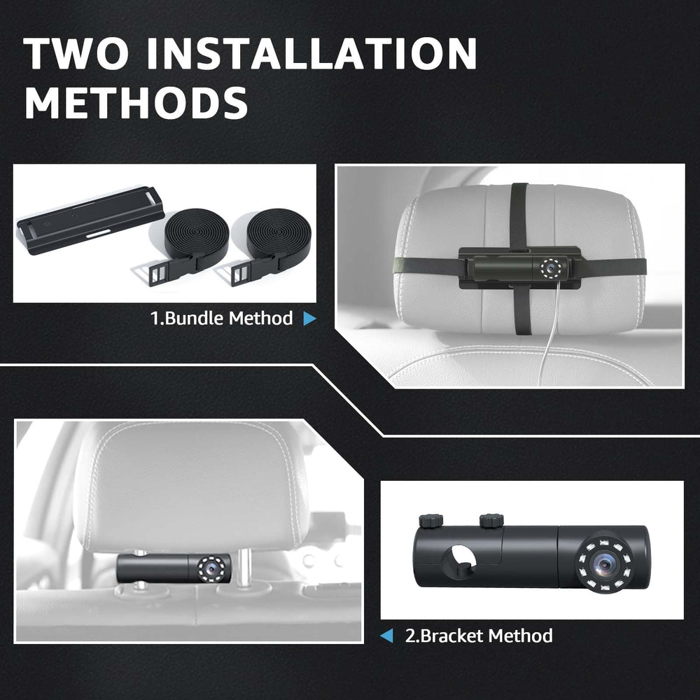 Grownsy backseat monitor view lets you observe your baby from the driver’s seat.