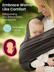 GROWNSY breathable mesh fabric keeps you and baby cool during wear