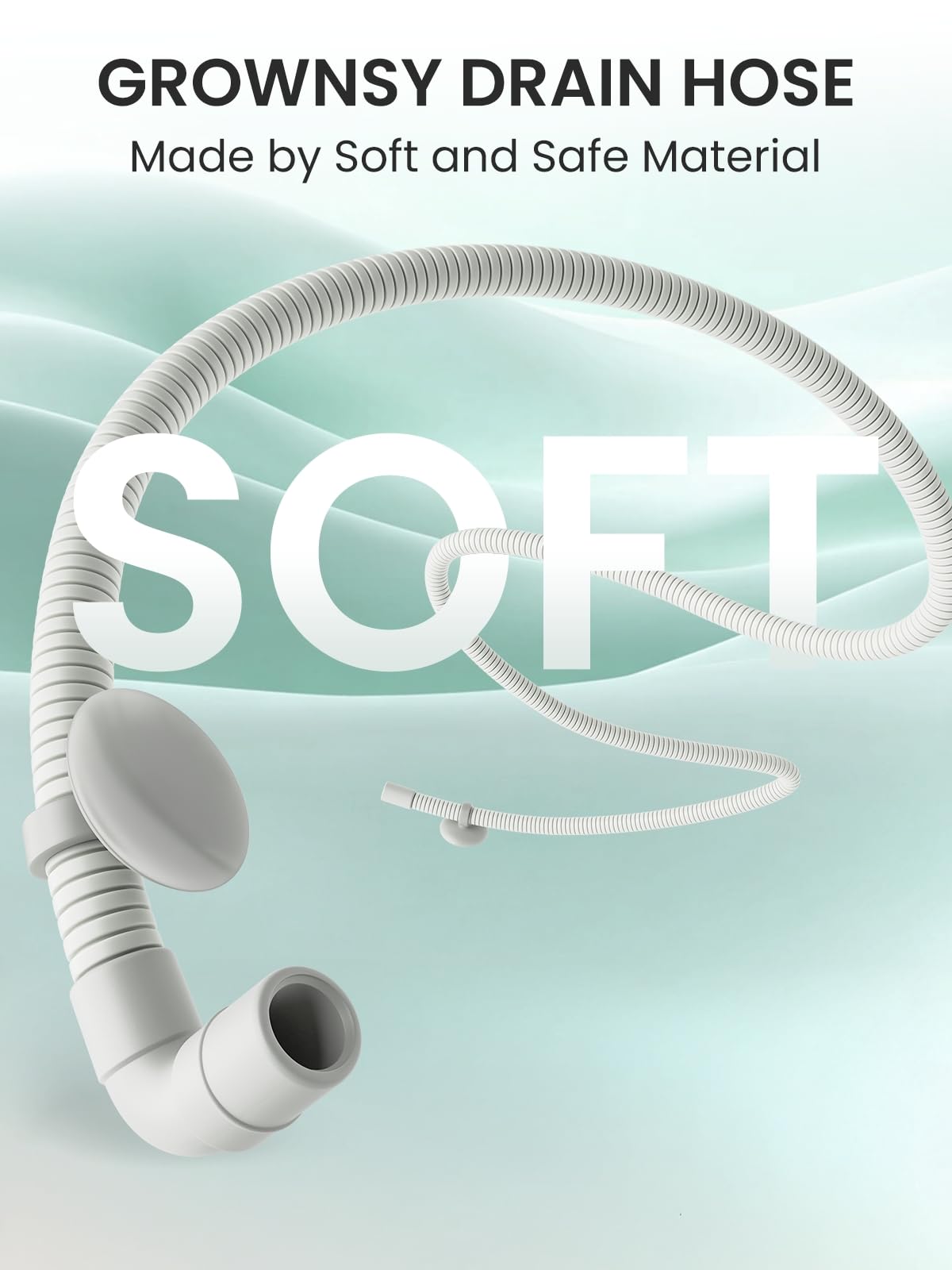 GROWNSY drain hose designed for daily use and lasting durability.