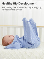 GROWNSY dual-zipper design enables quick diaper changes without waking baby.