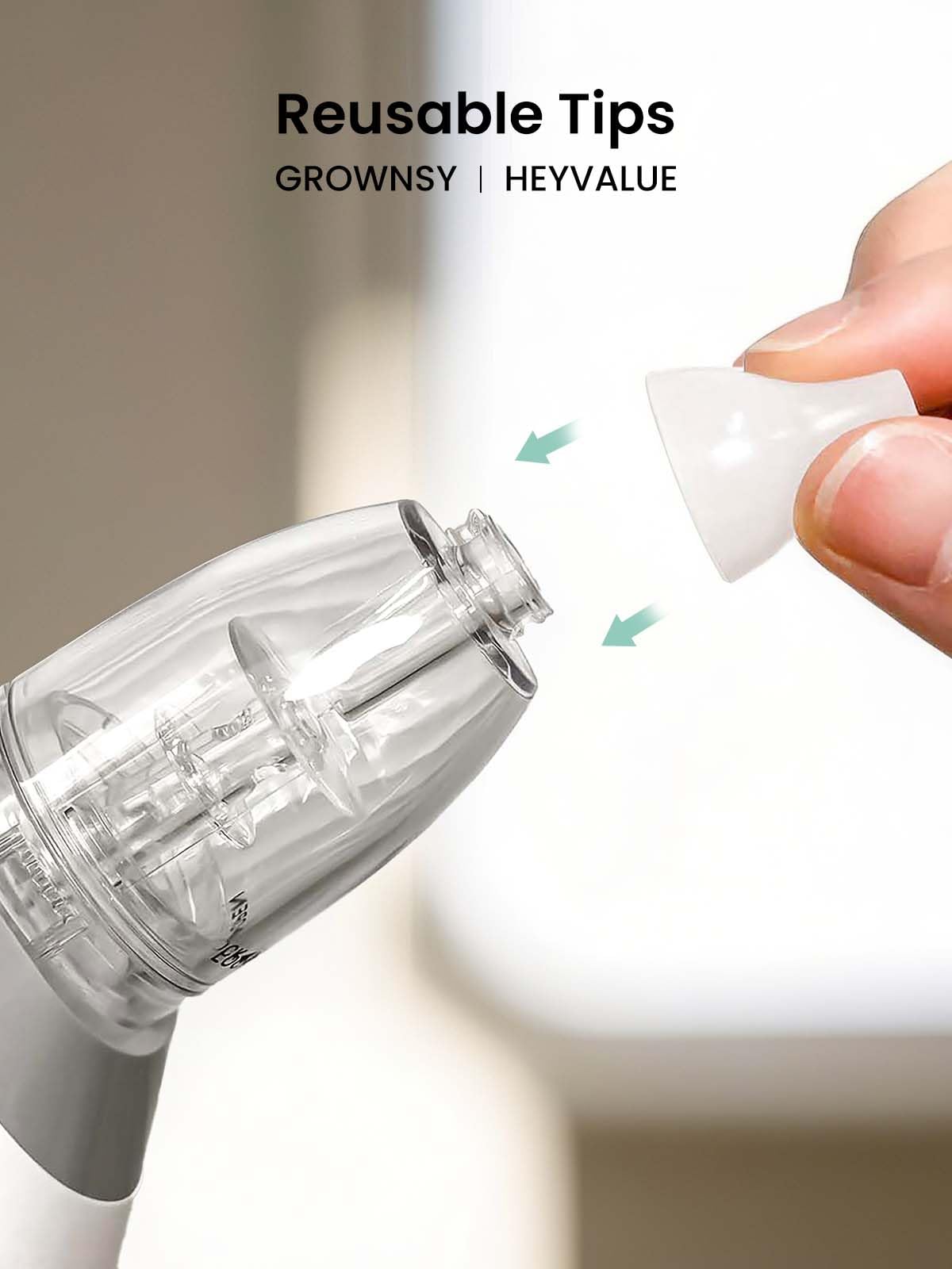 Grownsy easy-clean design allows quick hygiene after use.