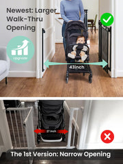 GROWNSY auto-close feature demonstrates secure locking from shallow openings.