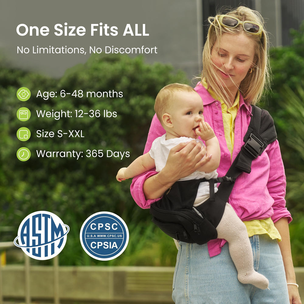 GROWNSY multi-pocket layout stores diapers and wipes on the go.