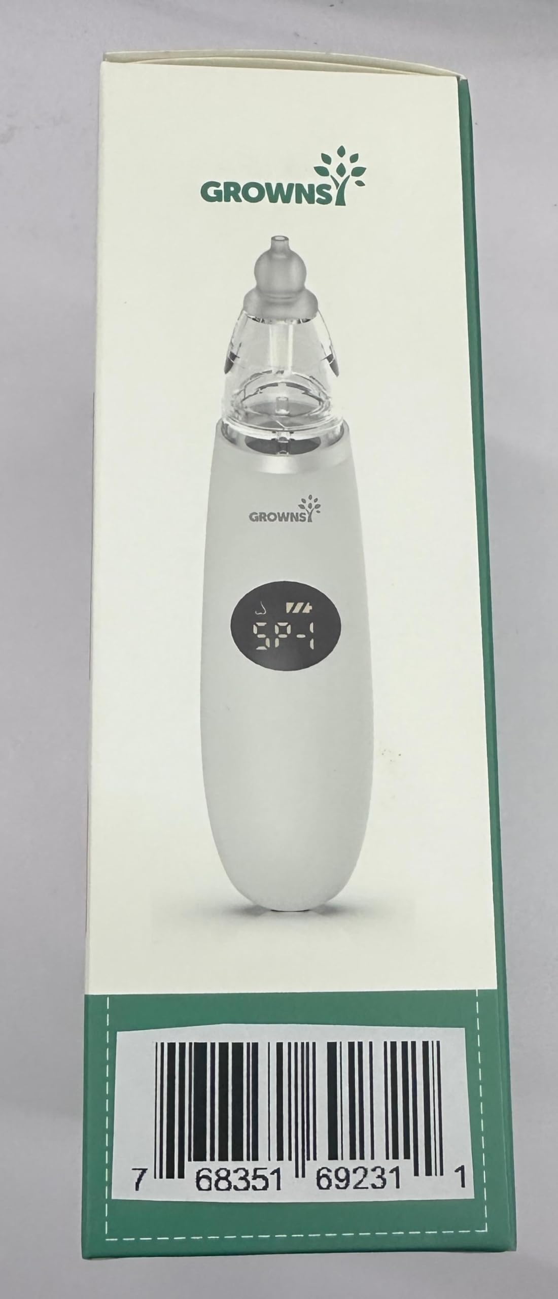 GROWNSY Nasal Aspirator packaged set suitable for gifting and new parents.