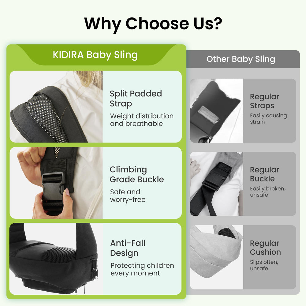 GROWNSY toddler carrier adjustable shoulder pads distribute weight evenly for comfort.