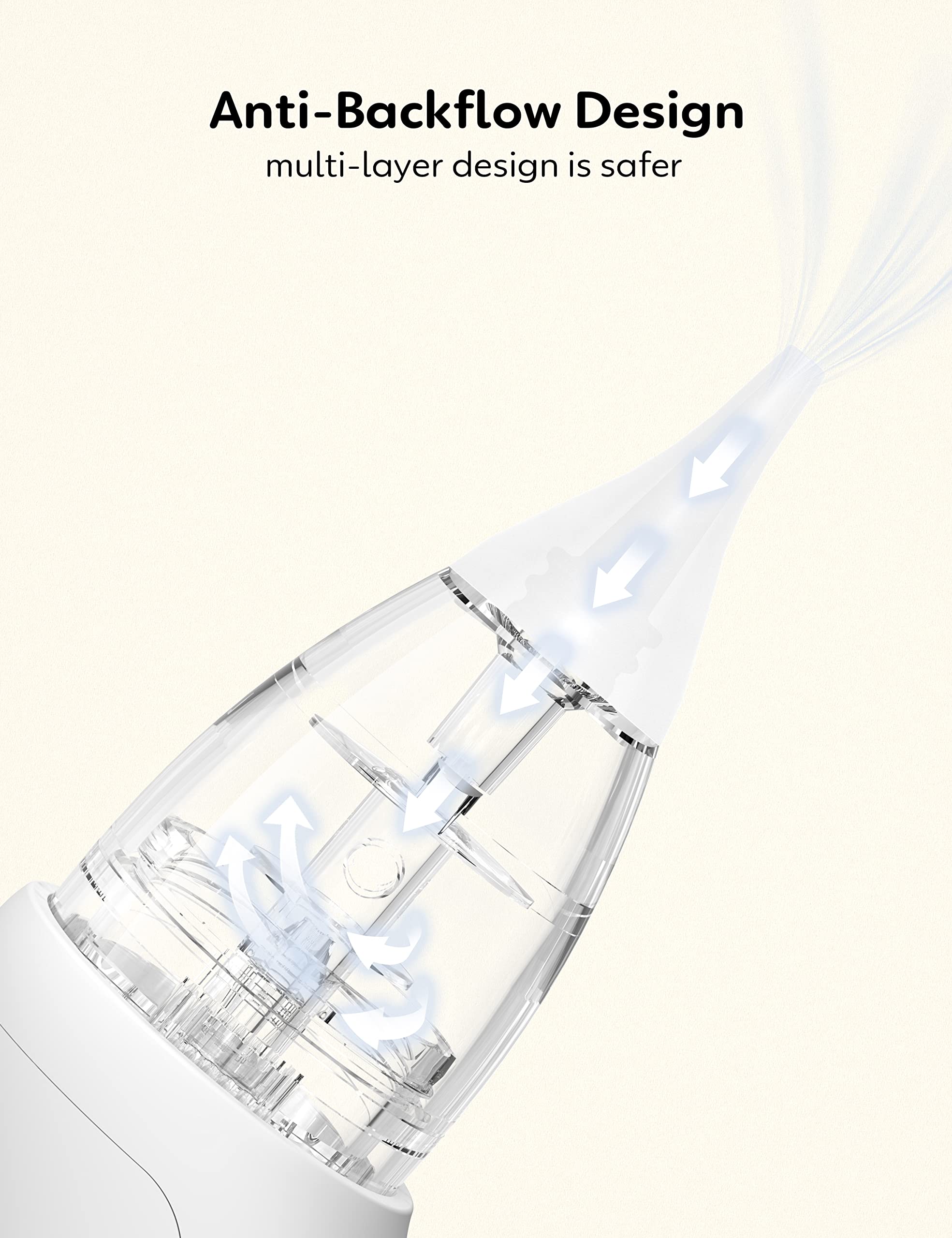 Growns y Upgrade Nasal Aspirator ergonomic grip for comfortable operation.