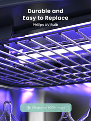 GROWNSY UV Sanitizer Dryer 12-bottle capacity suited for busy families