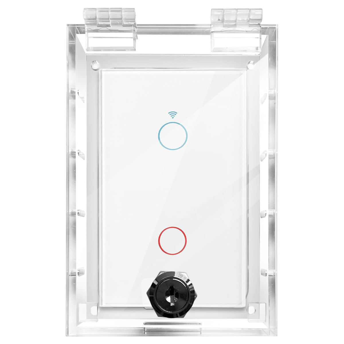 groword baby safety outlet cover box with lock provides secure outlet protection for curious toddlers.