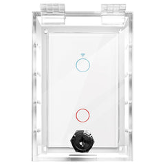 groword baby safety outlet cover box with lock provides secure outlet protection for curious toddlers.