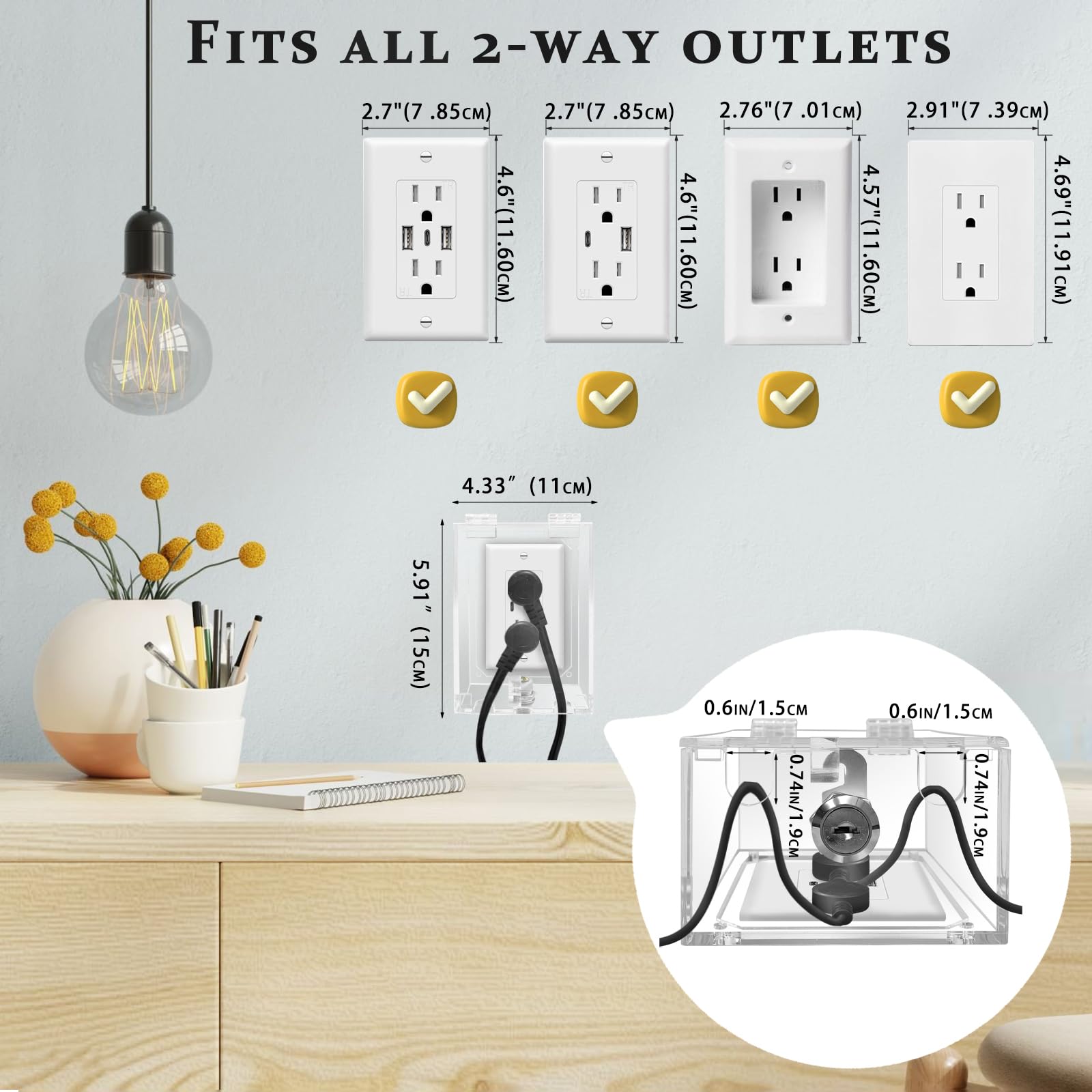 groword locking mechanism with key enables adult-only access for safety
